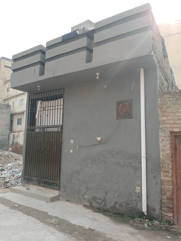 House for sale 3 Marla single story in Khanna pul near Sanam Chowk Islamabad 3