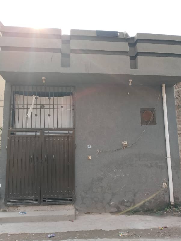 House for sale 3 Marla single story in Khanna pul near Sanam Chowk Islamabad 4