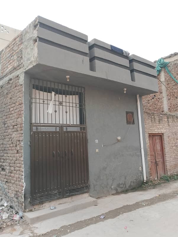 House for sale 3 Marla single story in Khanna pul near Sanam Chowk Islamabad 7