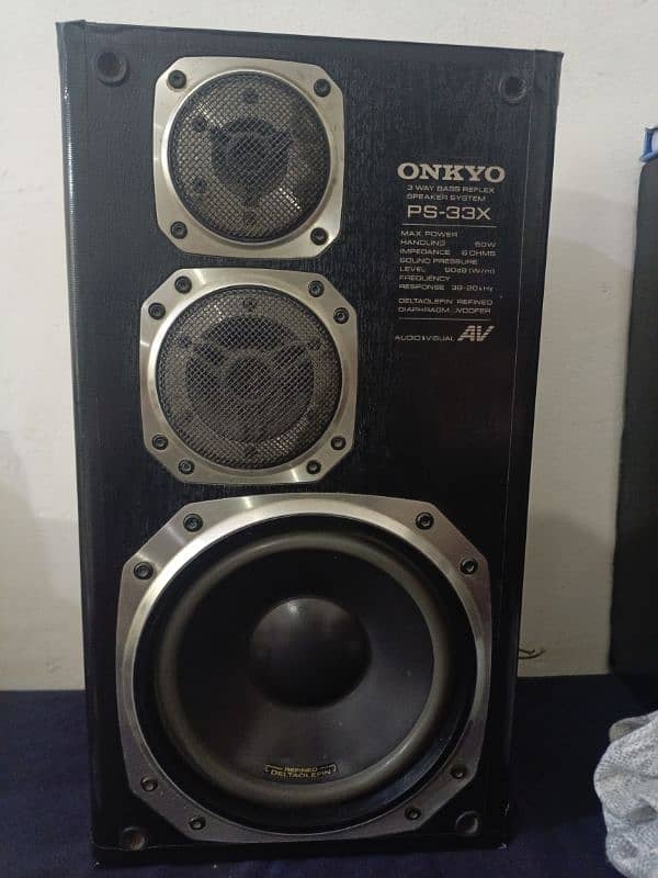 Pioneer Amplifier A_305 With Onkyo original base system 1