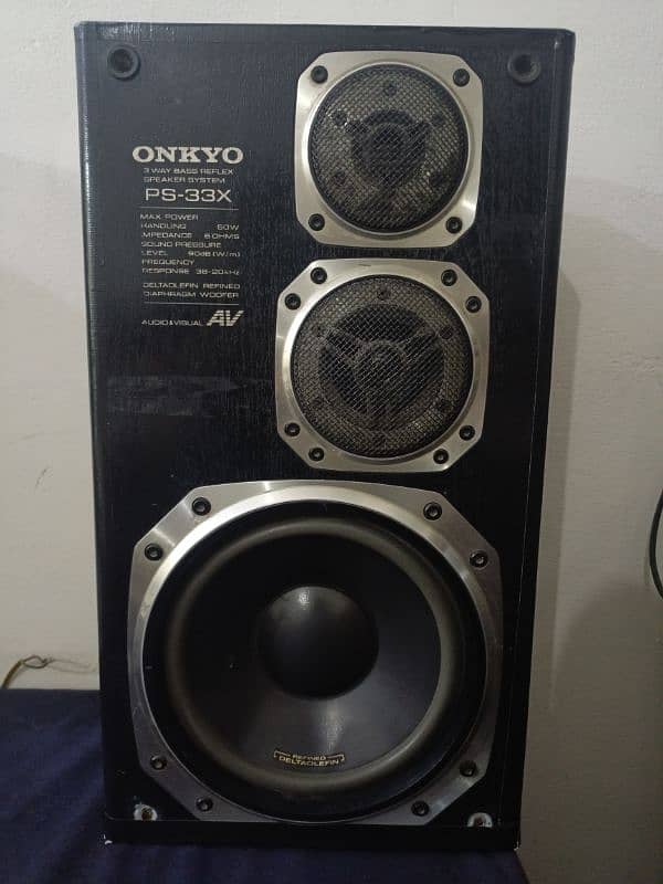 Pioneer Amplifier A_305 With Onkyo original base system 2