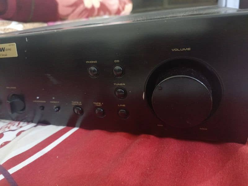 Pioneer Amplifier A_305 With Onkyo original base system 9