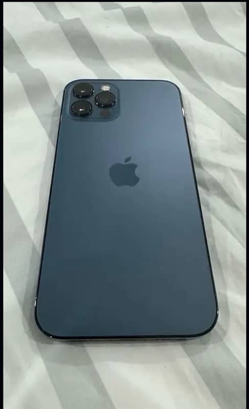 iphone 12 pro blue color 128gb dual pta 1