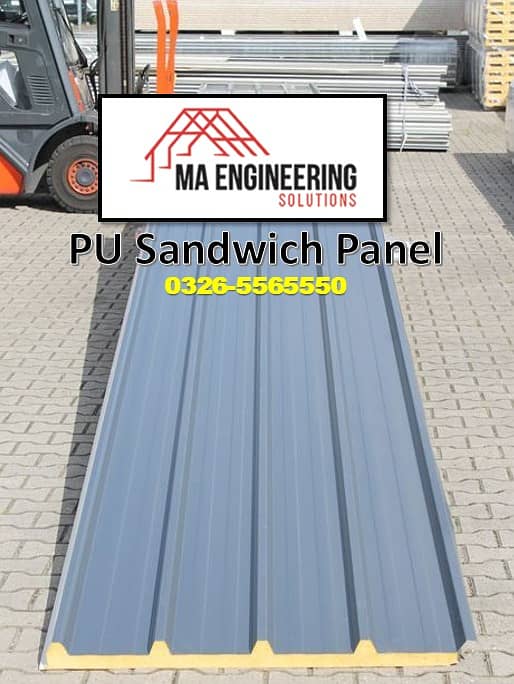 EPS Sandwich Panel & PU sandwich panel 16