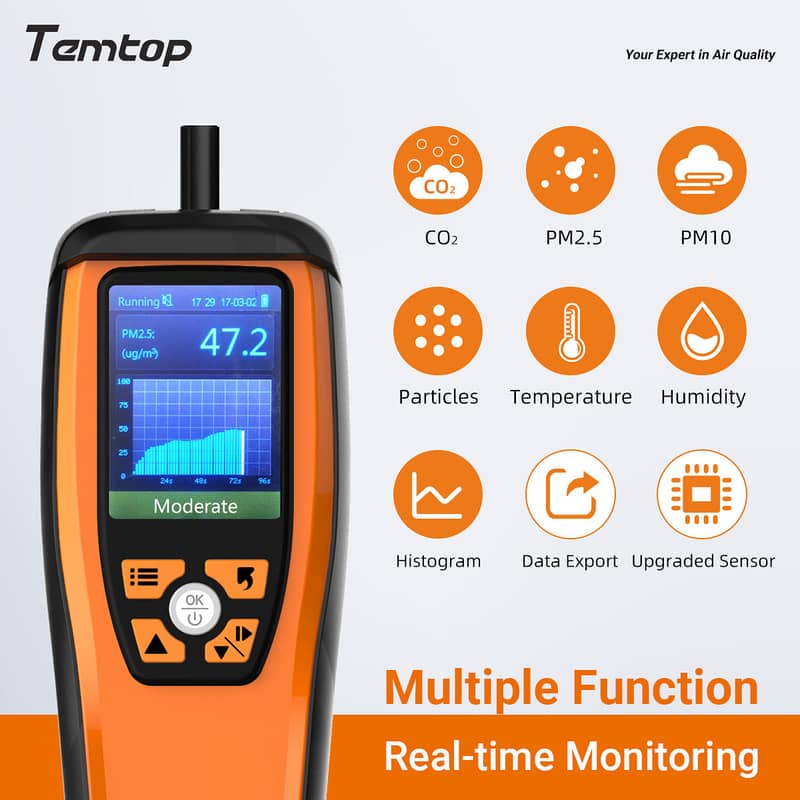 Handheld Air Quality Monitor In Pakistan | M2000C Air Quality Meter 2