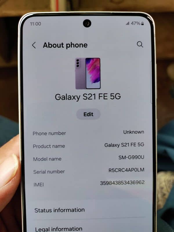 Samsung S21 FE 5g Non pta 4