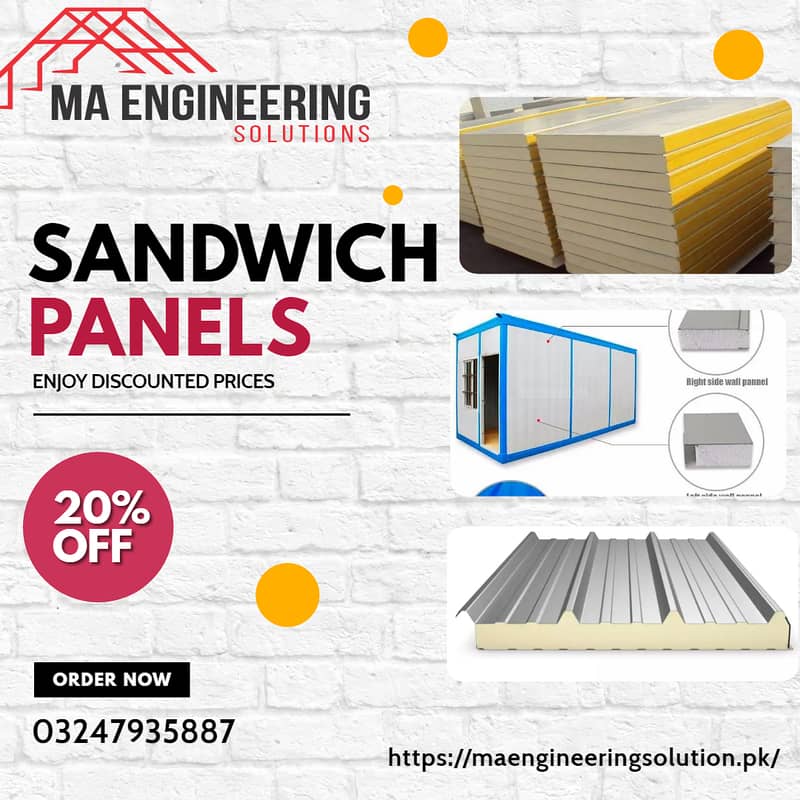 EPS Sandwich Panel & PU sandwich panel 4