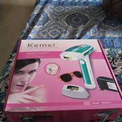 "Kemei Laser Hair Removal Machine Smooth Long-Lasting Results at Home"