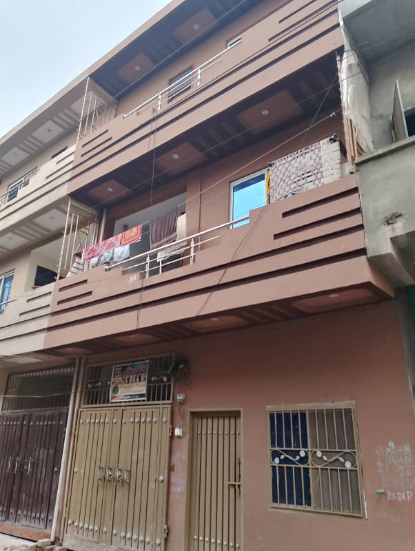 House for sale 4 Marla 2.5 story in Khanna pull near Sanam Chowk Islamabad 6