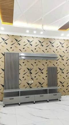 Pvc Wallpaper. Pvc Wall panel. Wooden & Vinyl Flooring. Blinds. Ceiling.