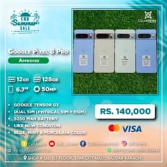 Cellarena GOOGLE PIXEL 8 PRO DUAL SIM APPROVED