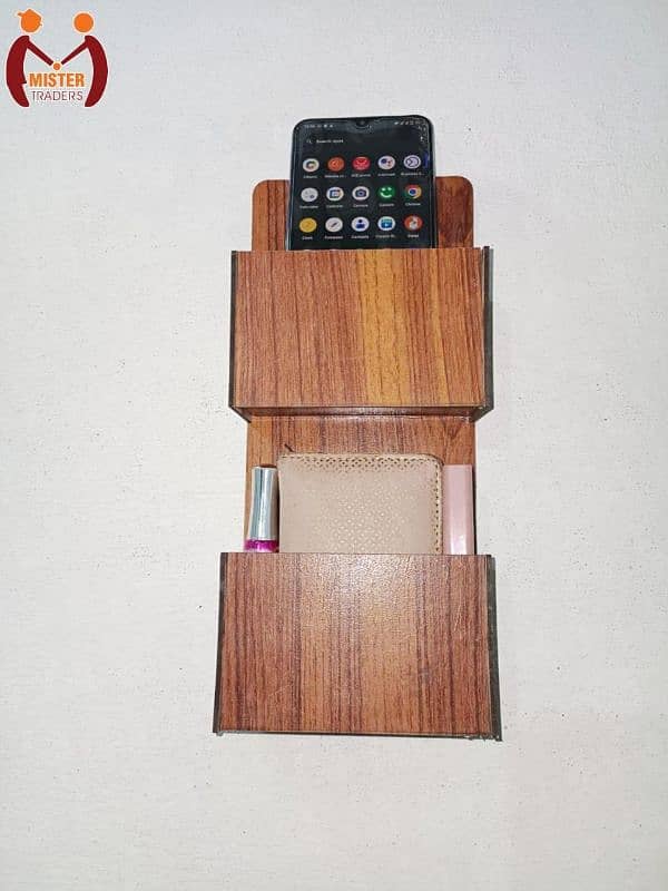 Mobile and accessories Wooden Holder 1