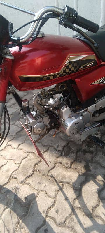 Super Star 70cc Self Start Bike 6