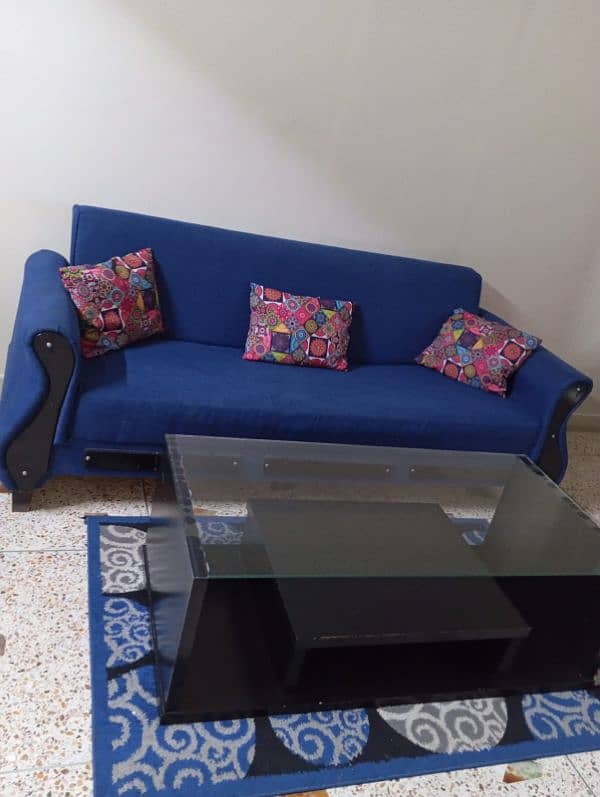 7 seater beautufull sofa set with Center table 5