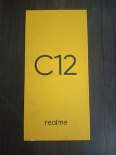 Realme c12 with Box.