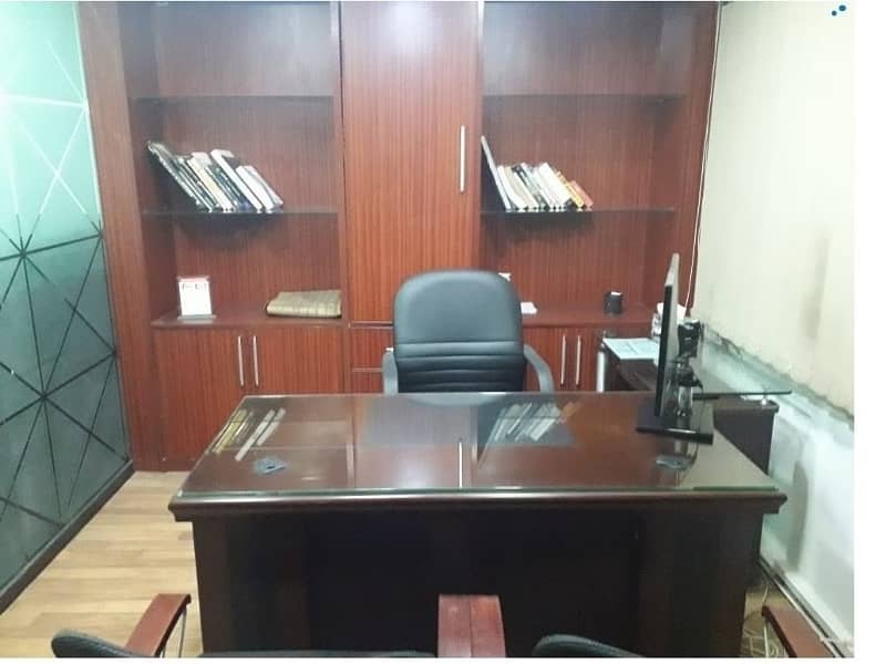 Investment Corridor And Builders Offer Fully Furnished Area 850 Square Feet Corporate Office Available For Rent In Gulberg 3 Lahore 2