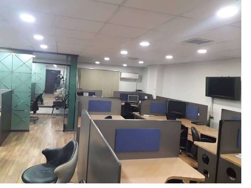 Investment Corridor And Builders Offer Fully Furnished Area 850 Square Feet Corporate Office Available For Rent In Gulberg 3 Lahore 4