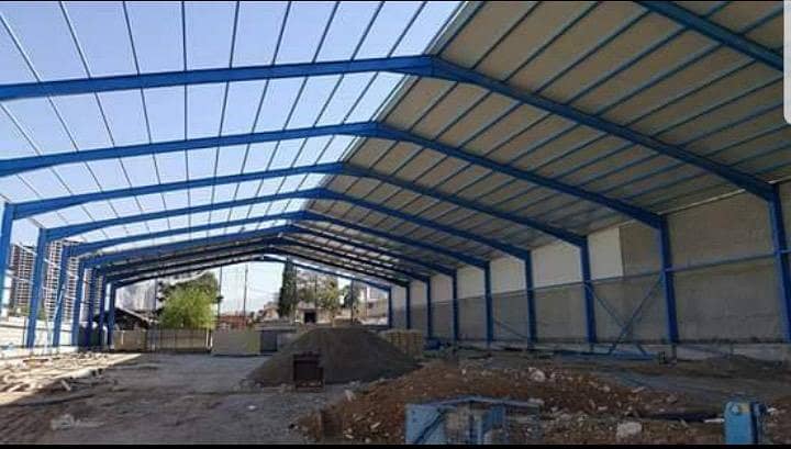 EPS Sandwich Panel & PU sandwich panel PIR panel steel shed 6