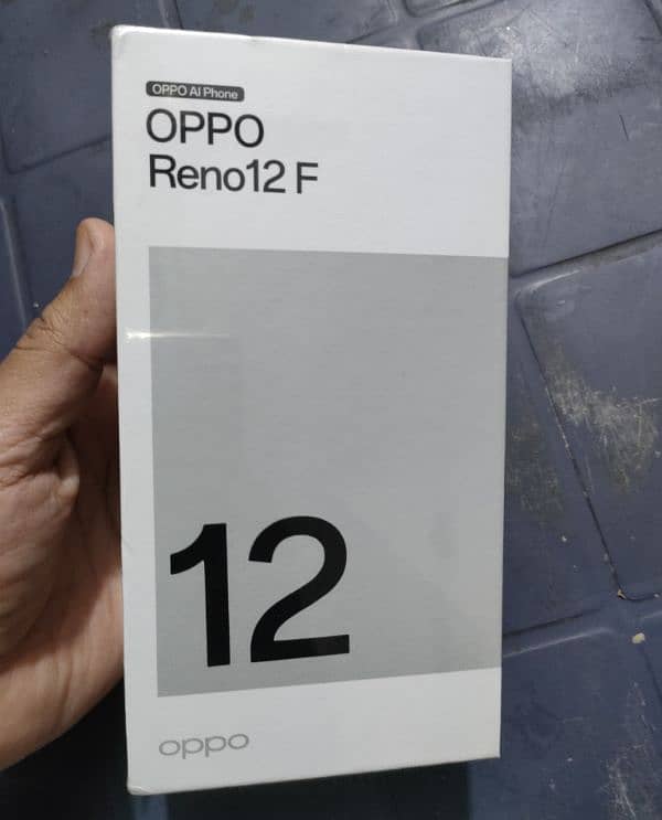 OPPO Reno 12F 4G / Box Packed / 8-256GB Non Active 1 Year Warranty ! 0