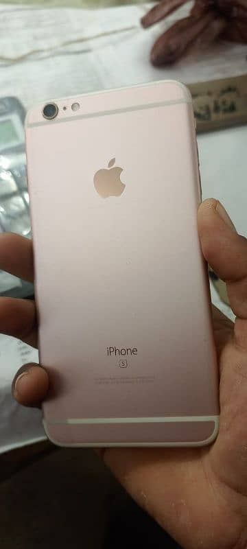 iPhone 6s plus rose gold 7