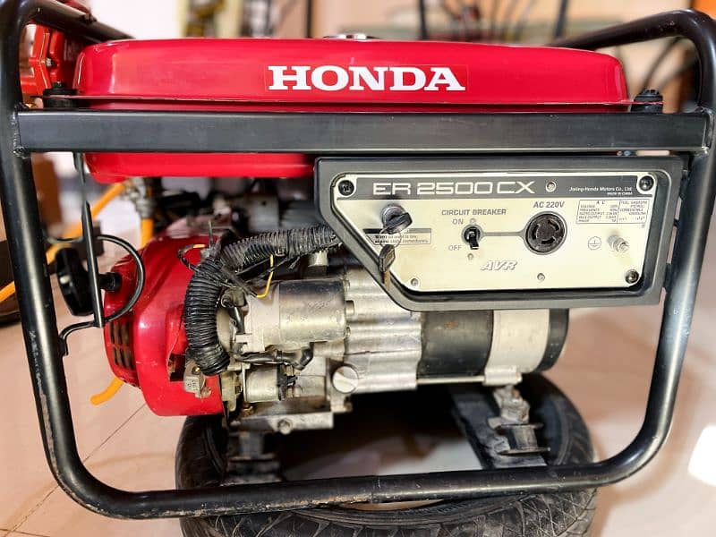 Honda Generator 2.2 KVA (ER2500CX-Self) - Dual Fuel 5