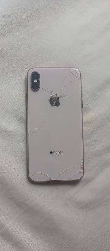 iphone XS ( 10/8 ) Condition Factory Lock Laga hua hai 0