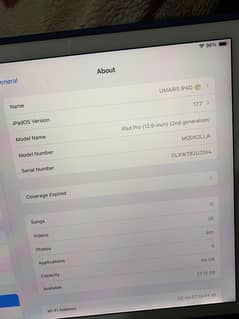 ipad pro 12.9 64GB 2nd generation 2017