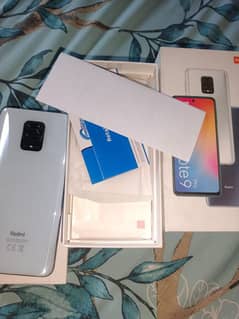 Redmi Note 9 Pro 10/10 6/128 with original box + Original charger