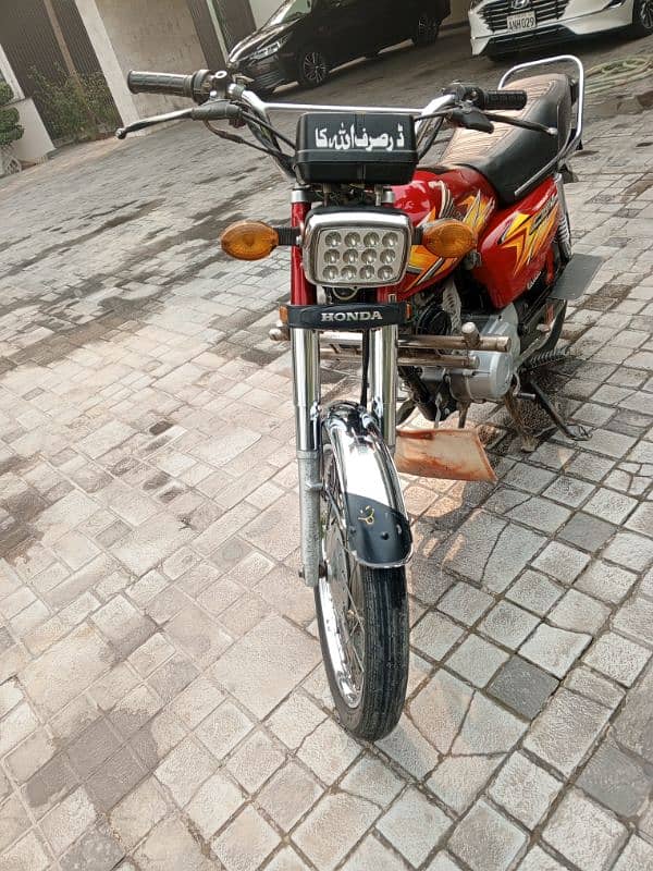 Beautiful Honda CG 125 for sale 3