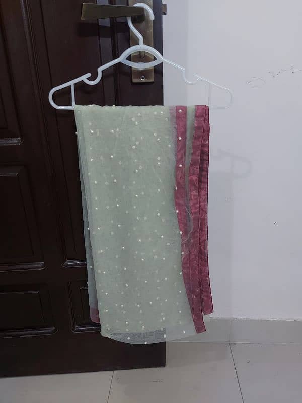 3 piece lehnga shirt and dupatta 4