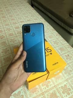 Realme c15 4/64 with box