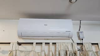 Haier"1-Ton DC Inverter AC, Pearl White, 13,300 BTU Cooling & Heating