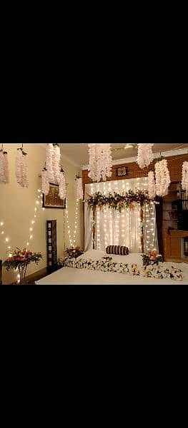 decorations. : lighting: or tents service all facility available 3