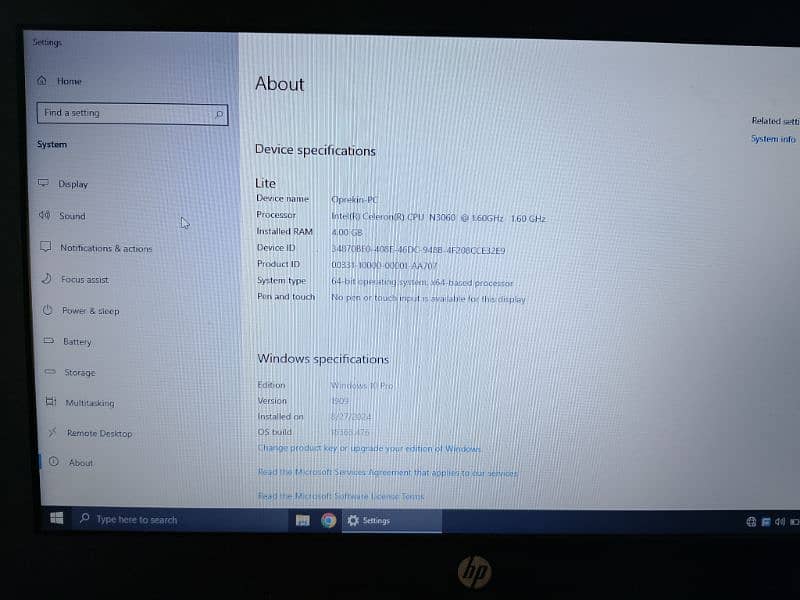 Dell chrome book laptop 1