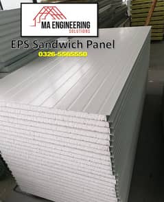 EPS Sandwich Panel & PU sandwich panel PIR panel steel shed