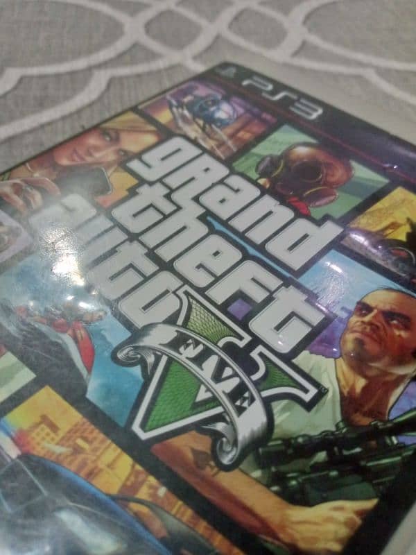 PS3 GTA 5 game disk 1