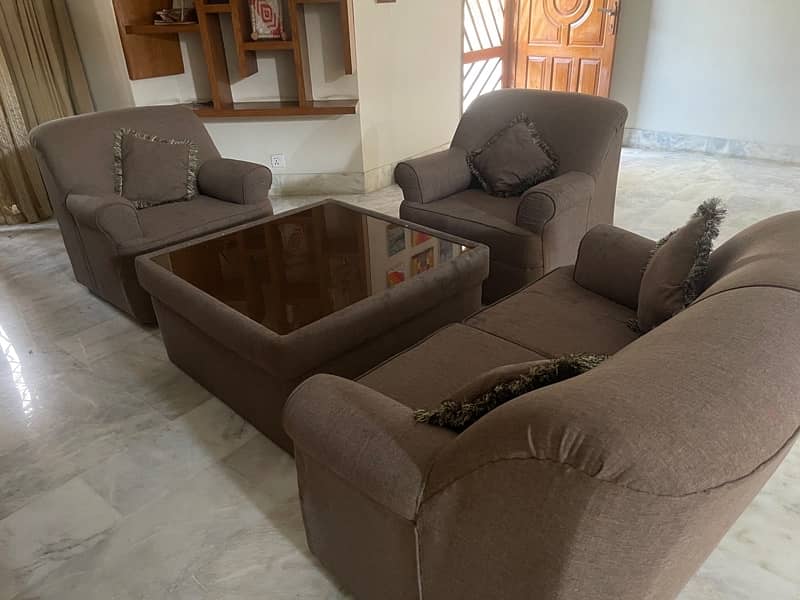 7 seater custom made sofa set in high quality fabric 4