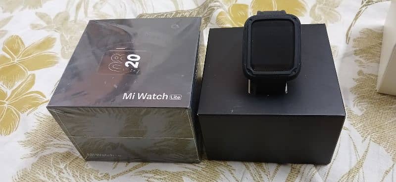 Original Xiaomi Mi watch lite black ivory color for couple 4