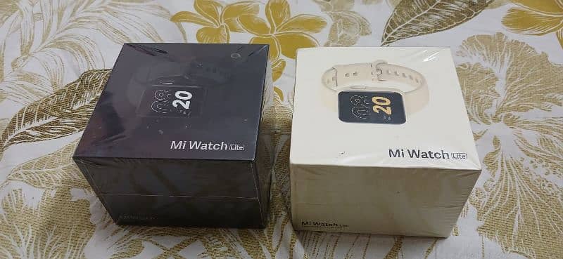 Original Xiaomi Mi watch lite black ivory color for couple 5