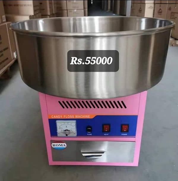 Slush Machine Used New Cotton Candy Pizza Oven perofer hot plate grill 3