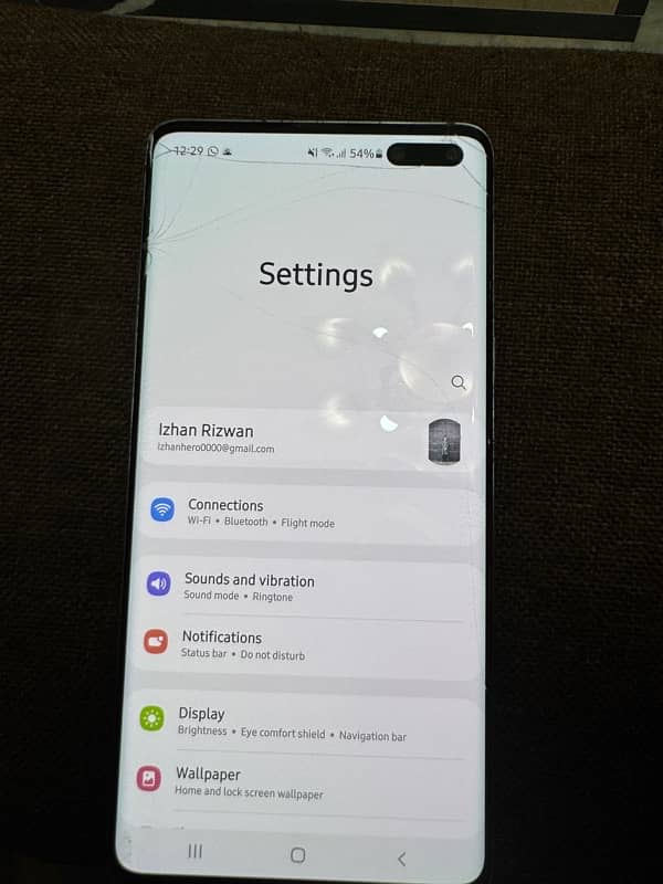 Samsung S10 plus 5G PTA APPROVE 7