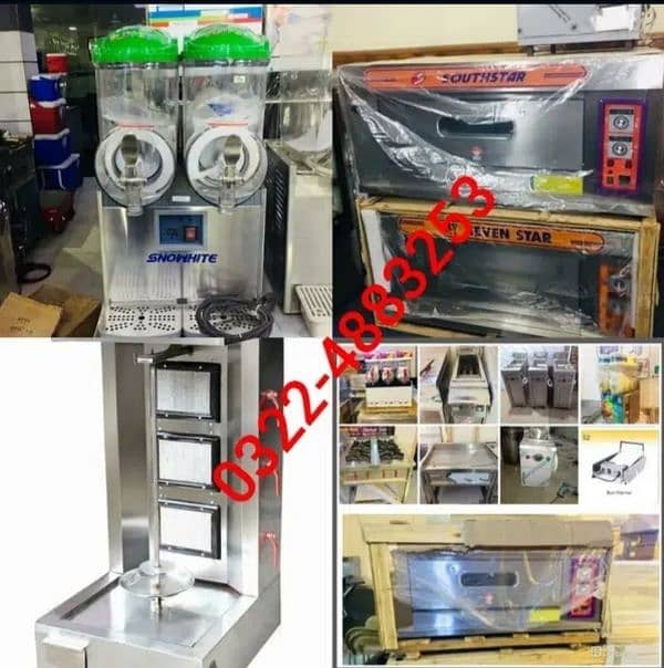 Pizza Peroofer coffee Machine Hot plate Grill oven Fryer hot bun maire 19