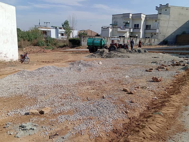 5 Marla plot for sale on very ideal location near Foundation university 2