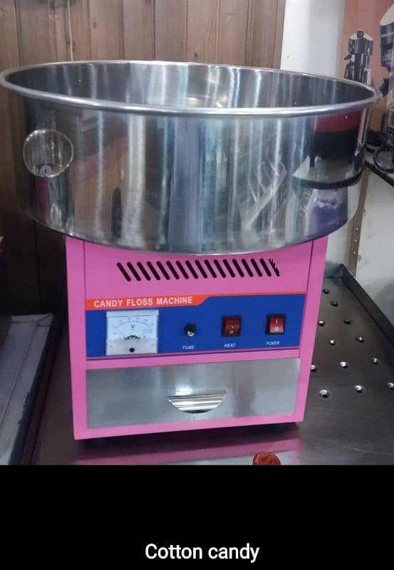 Cotton Candy Machine Fryer salad bar Dough Mixer Pizza Oven box slush 0