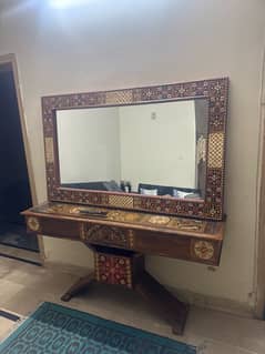 Brand new swati console and mirror set