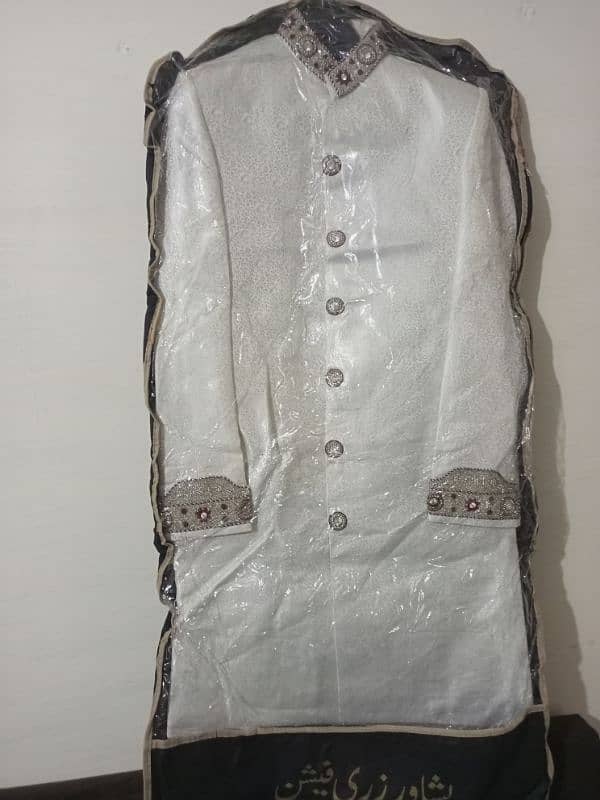 shirwani with colha, khoosa 1