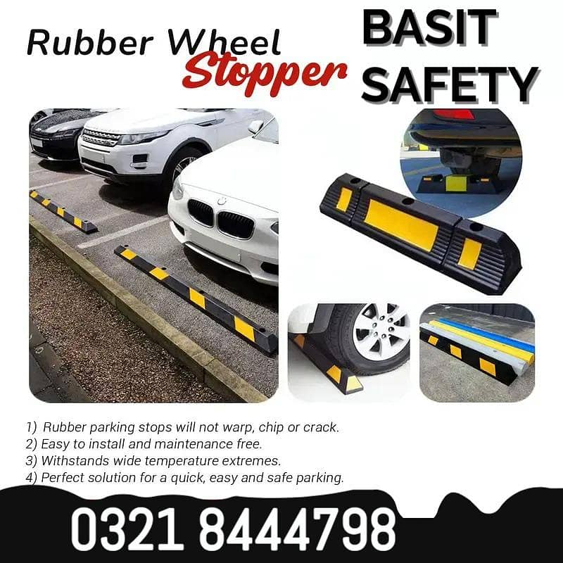 Rubber Wheel Stopper 0