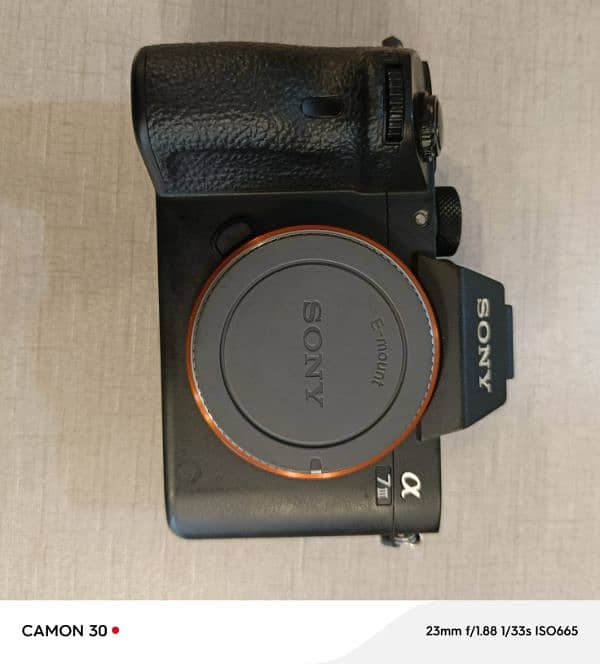 sony a7iii only body 10/10 330000 0