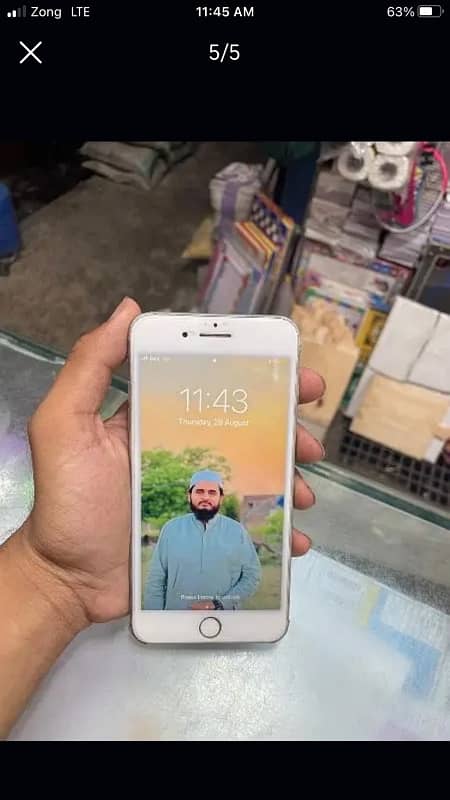 I phone 7 plus 128 gb pta aprove batery and panel change 4