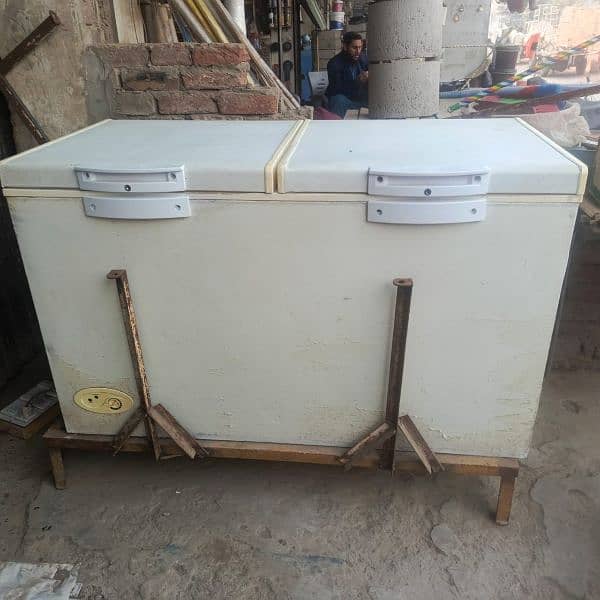 Waves Double Door Deep large size freezer 4